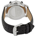 Maserati Ricordo Silver Dial Black Leather Strap Watch For Men - R8871633001