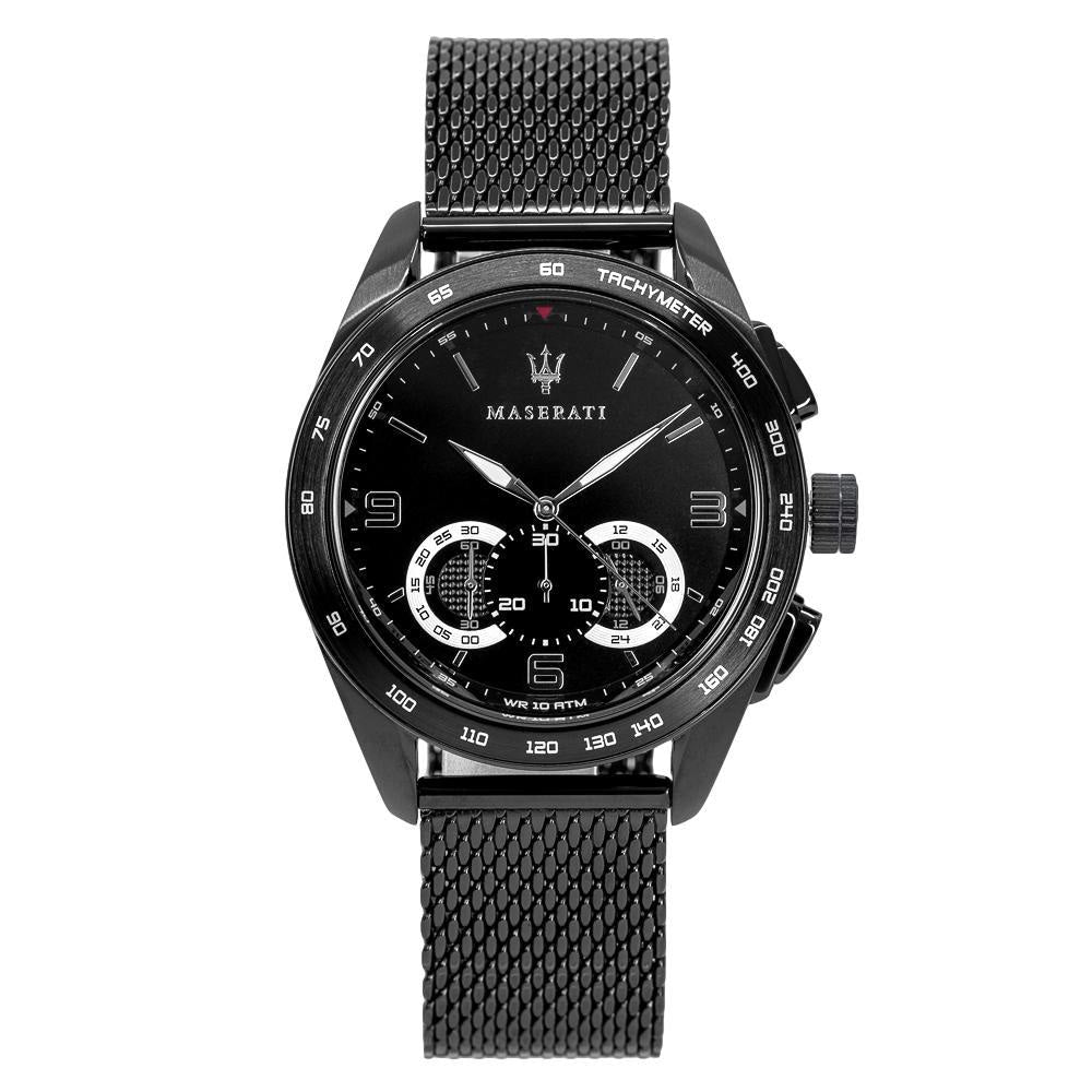 Maserati Traguardo Chronograph Quartz Black Dial Watch For Men - R8873612031