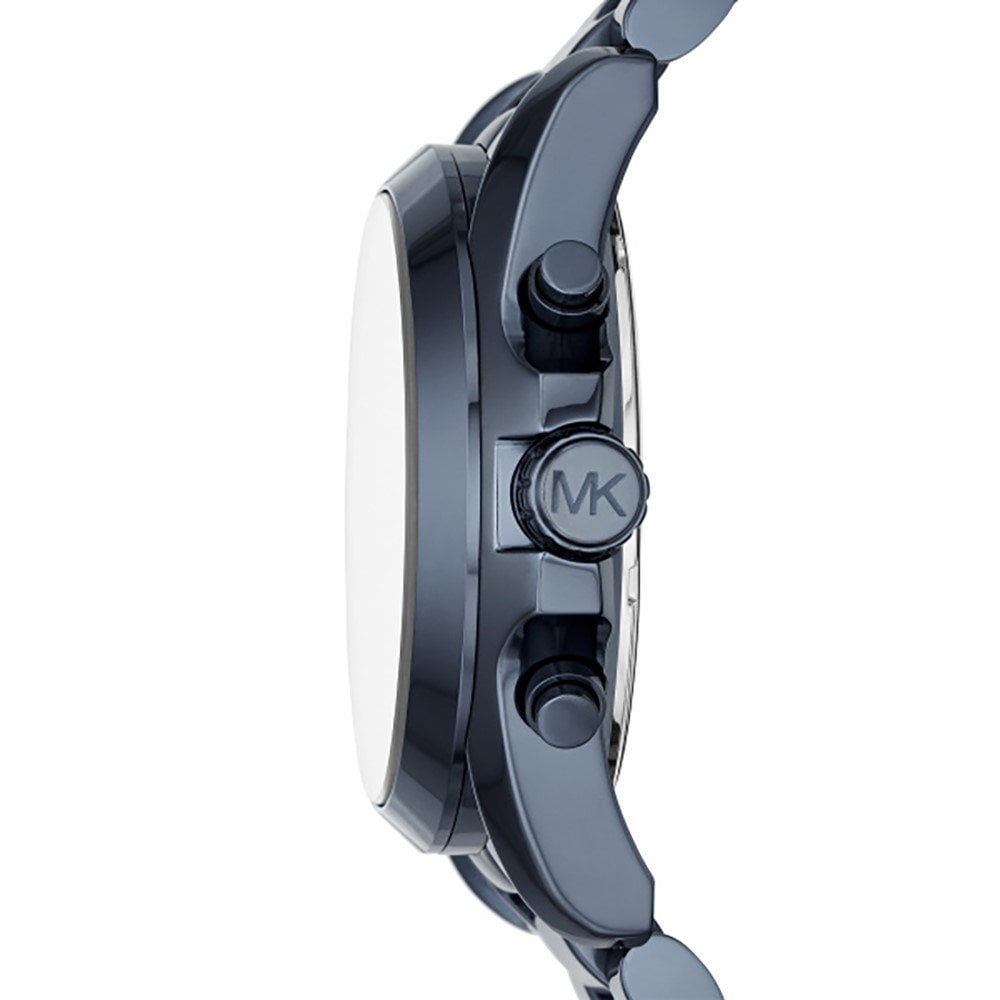 Michael Kors Bradshaw Blue Dial Blue Steel Strap Watch for Men - MK6248