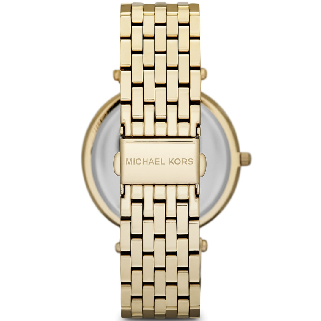 Michael Kors Darci Gold Dial Gold Steel Strap Watch for Women - MK3216