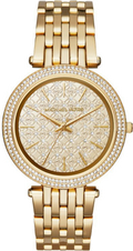 Michael Kors Darci Gold Dial Gold Steel Strap Watch for Women - MK3398