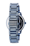 Michael Kors Kinley Blue Dial Blue Steel Strap Watch for Women - MK6246