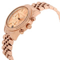 Michael Kors Lexington Rose Gold Dial Rose Gold Steel Strap Watch for Women - MK5569