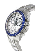 Tissot V8 Quartz T Sport Chronograph White Dial Silver Steel Strap Watch For Men - T106.417.11.031.00