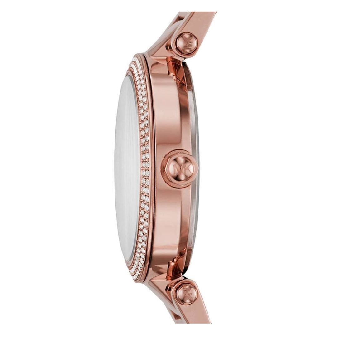 Michael Kors Parker Rose Gold Dial Steel Strap Watch for Women - MK6470