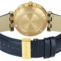 Versace Race GMT Blue Dial Blue Leather Strap Watch For Men - 29G70D282