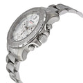 Movado Series 800 Chronograph Silver Dial Silver Steel Strap Watch For Men - 2600111