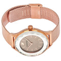 Swarovski Octea Nova Grey Dial Gold Mesh Bracelet Watch for Women - 5451634