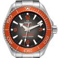 Omega Seamaster Planet Ocean 6000M 45.5mm Black Dial Silver Steel Strap Watch for Men - 21530462106001
