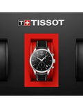 Tissot T Classic Tradition Black Dial Black Leather Strap Watch For Men - T063.617.16.057.00