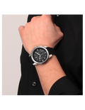 Maserati Successo Chronoraph Black Dial Black Silicon Strap Watch For Men - R8871621014