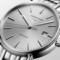 Longines Presence Automatic Silver Dial Silver Steel Strap Watch for Women - L4.321.4.72.6