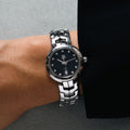 Tag Heuer Link Diamonds Black Dial Silver Steel Strap Watch for Women - WAT1410.BA0954