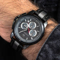 Maserati Royale 44mm Black Dial Stainless Steel Fiber Strap Watch For Men - R8871637002