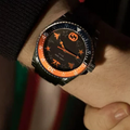 Gucci Dive Limited Edition Black Dial Black Rubber Strap Unisex Watch - YA136333