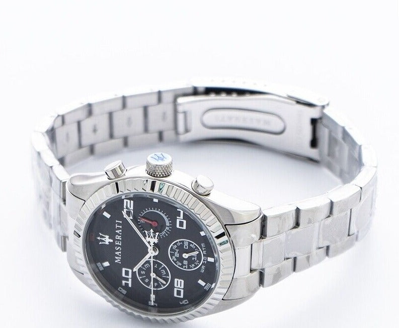 Maserati Competizione Chronograph Black Dial Watch For Men - R8853100012