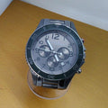 Marc Jacobs Rock Chronograph Silver Dial Silver Stainless Steel Strap Watch for Men - MBM5029