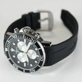 Tissot Seaster 1000 Chronograph Black Dial Black Rubber Strap Watch For Men - T120.417.17.051.00