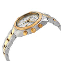 Tissot PR 100 Sport Chic Chronograph Silver Dial Two Tone Steel Strap Watch For Women - T101.917.22.031.00