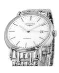 Longines Presence Automatic White Dial Silver Steel Strap Watch for Men - L4.921.4.12.6