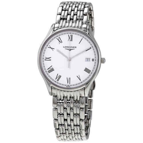 Longines Lyre White Dial Silver Steel Strap Watch for Women - L4.259.4.11.6