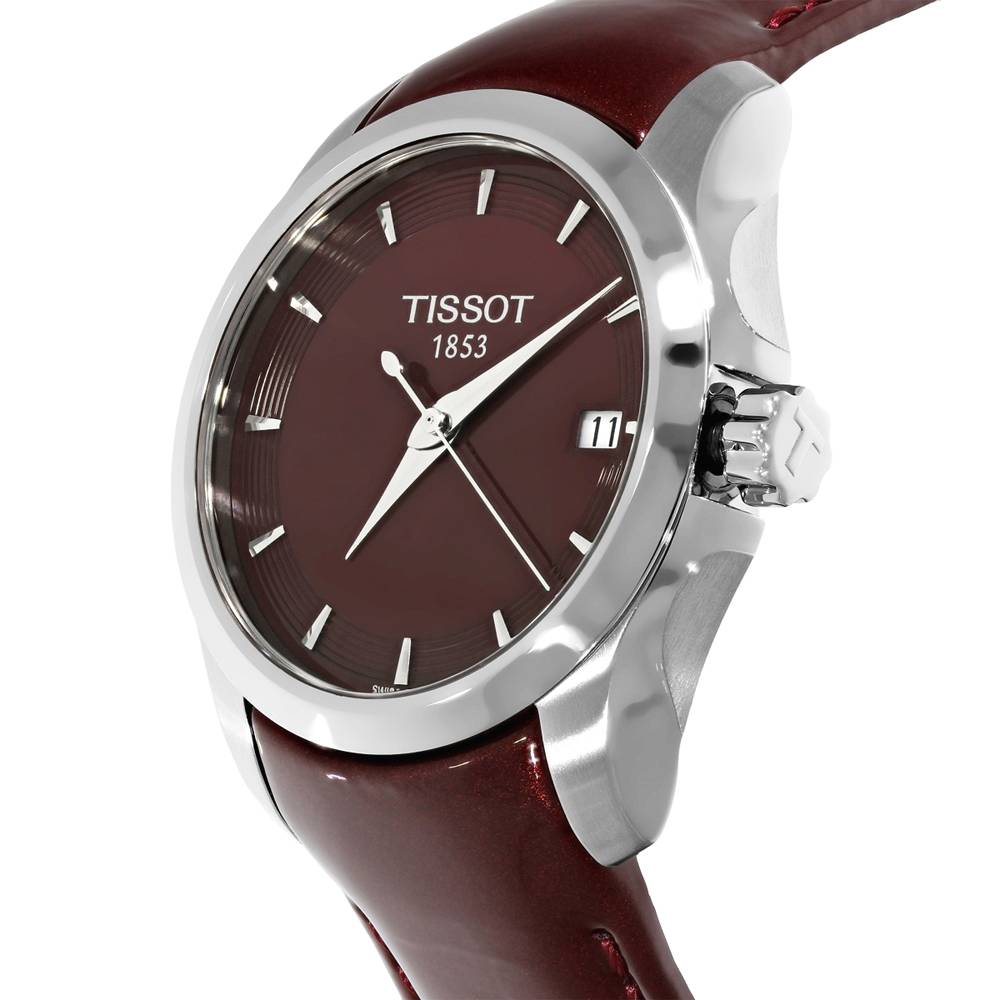 Tissot Couturier Lady Quartz Watch For Women - T035.210.16.371.00