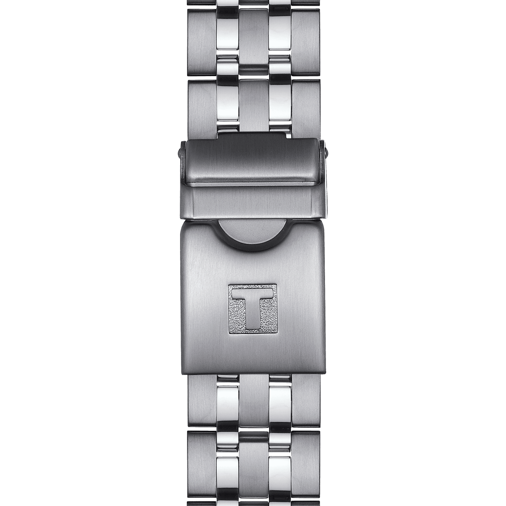 Tissot PRC 200 Chronograph Black Dial Silver Steel Strap Watch For Men - T055.417.11.057.00