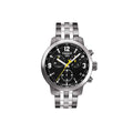 Tissot PRC 200 Chronograph Black Dial Stainless Steel Watch For Men - T0554171105700