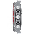 Tissot Seaster 1000 Chronograph Red Dial Silver Steel Strap Watch For Men - T120.417.11.421.00