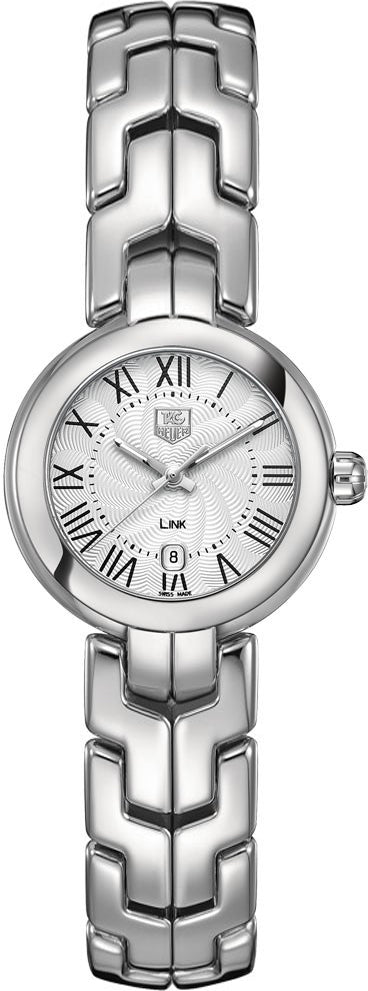 Tag Heuer Link Mother of Pearl Dial Silver Steel Strap Watch for Women - WAT1416.BA0954
