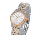 Tissot Le Locle Lady Automatic White Dial Two Tone Stainless Steel Strap Watch For Women - T006.207.22.036.00