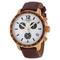 Tissot Quickster Chronograph Silver Dial Watch For Men - T095.417.36.037.01