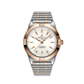 Breitling Chronomat Automatic 36 White Dial Two Tone Steel Strap Watch for Women - U10380101A1U1