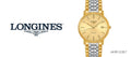 Longines Presence Automatic Gold Dial Two Tone Steel Strap Watch for Men - L4.921.2.32.7