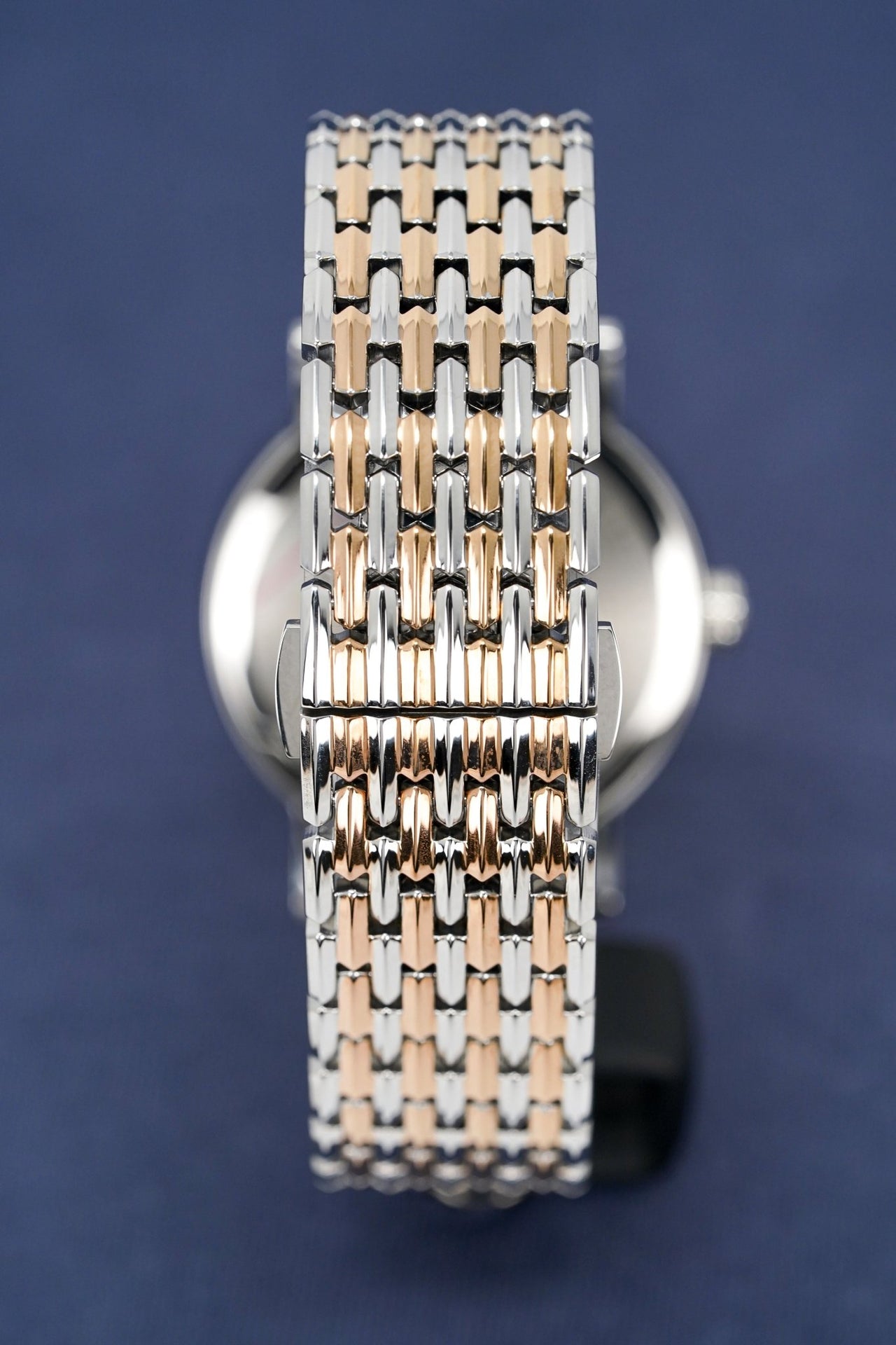 Versace Virtus Quartz White Dial Two Tone Steel Strap Watch for Women - VEHC00519