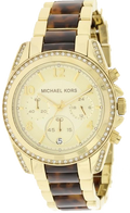 Michael Kors Blair Gold Dial Two Tone Steel Strap Watch for Women - MK6094