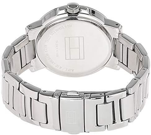 Tommy Hilfiger White Dial Silver Steel Strap Watch for Women - 1781397