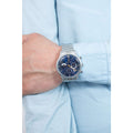 Maserati Ricordo Chronograph Blue Dial Stainless Steel 42mm Watch For Men - R8873633001