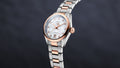 Tag Heuer Carrera Date Automatic Mother of Pearl Dial Two Tone Steel Strap Watch for Women - WBN2450.BD0569