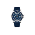 Breitling Superocean 44mm Automatic Blue Dial Blue Rubber Strap Watch for Men - A17367D81C1S2