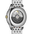 Tissot Tradition Powermatic 80 Open Heart Silver Dial Two Tone Steel Strap Watch For Men - T063.907.22.038.00
