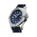Breitling Avenger Automatic 43mm Blue Dial Blue Nylon Strap Watch for Men - A17318101C1X2