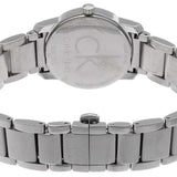 Calvin Klein City Grey Dial Silver Steel Strap Watch for Women - K2G23161