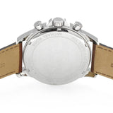 Michael Kors Gage Chronograph Blue Dial Brown Leather Strap Watch For Men - MK8362