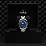 Tudor Black Bay 54 Blue Dial Silver Steel Strap Watch for Men - M7943A1A0NU-0001