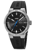 Oris 0173577524154-0742406FC TT1 Day Date Men's Watch – Black Dial & Black Rubber Strap