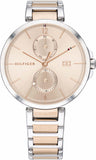 Tommy Hilfiger 1782127 Angela Chronograph Women's Watch – Pink Dial & Two-Tone Steel Strap