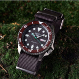Seiko 5 Sports SRPD85K1 Automatic Men's Watch – Brown Dial & Brown Nylon Strap