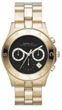 Marc Jacobs MBM3309 Blade Chronograph Women’s Watch – Black Dial & Gold Steel Strap