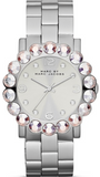 Marc Jacobs MBM3222 Amy Quartz Women’s Watch – Silver Dial & Silver Steel Strap